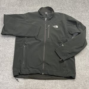 North Face Jacket Mens Large Apex Bionic Softshell Full Zip Windproof Outdoor